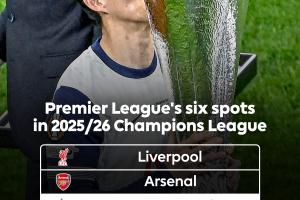 上岸英超第17热刺拿欧联进欧冠，曼城蓝军等5队末轮争五抢3席